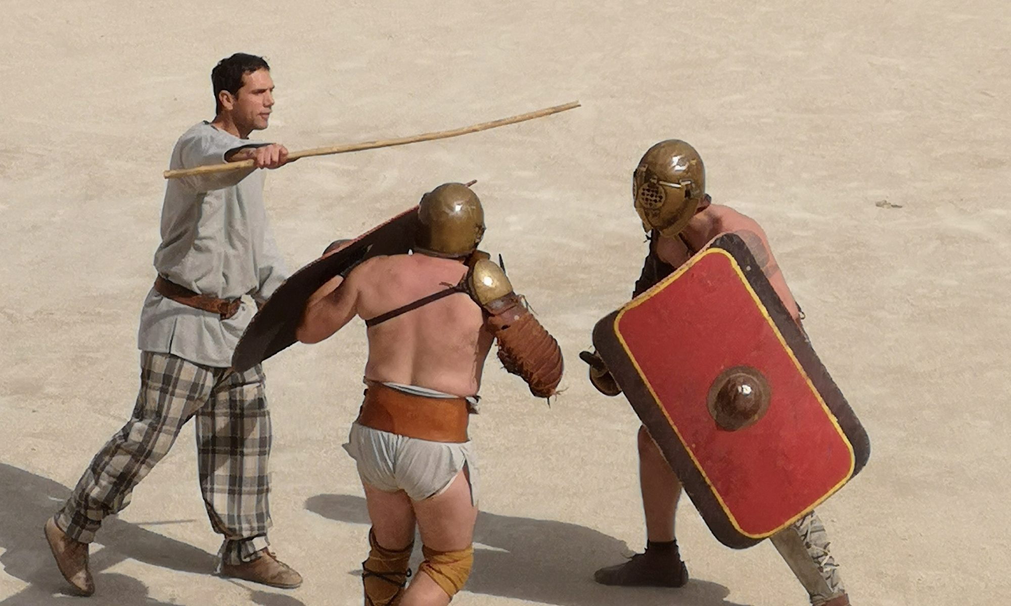 Les gladiateurs d'ACTA à Arles