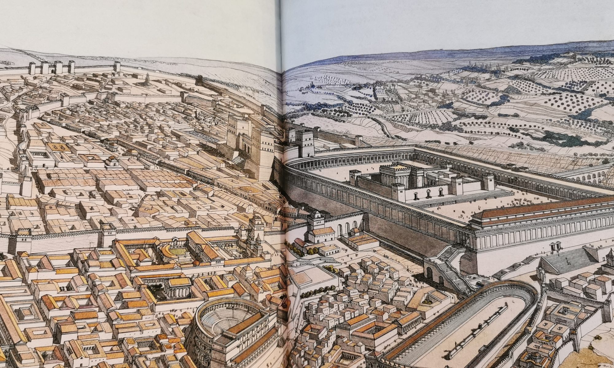 Le temple de Jérusalem, vu par Jean-Claude Golvin