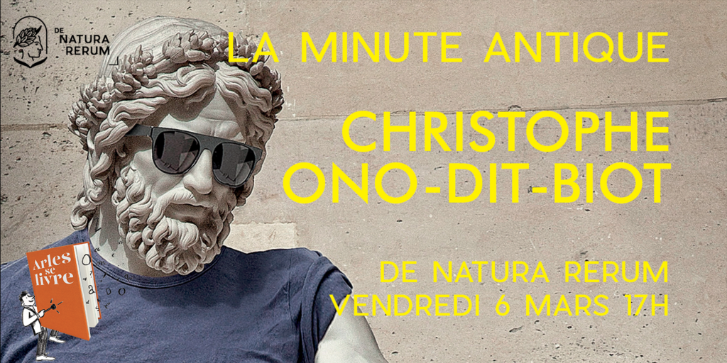 Christophe Ono-dit-Biot chez De natura rerum à Arles 2020
