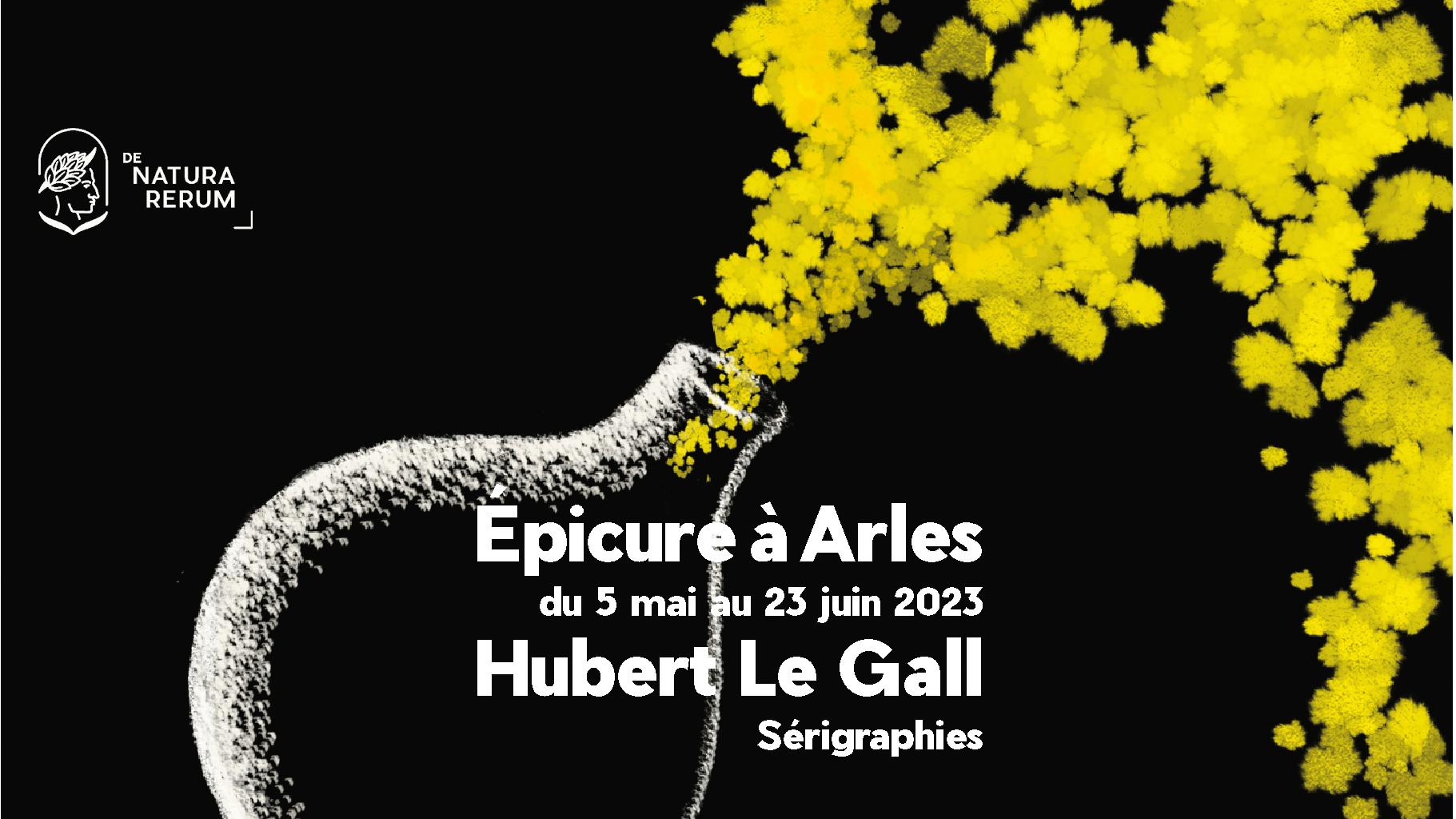 Epicure in Arles, Hubert Le Gall, serigraphies, may and june 2023